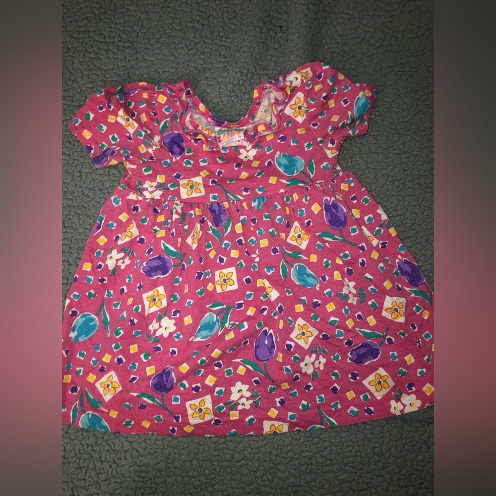 Vintage cactus candy toddler girl dress 3t